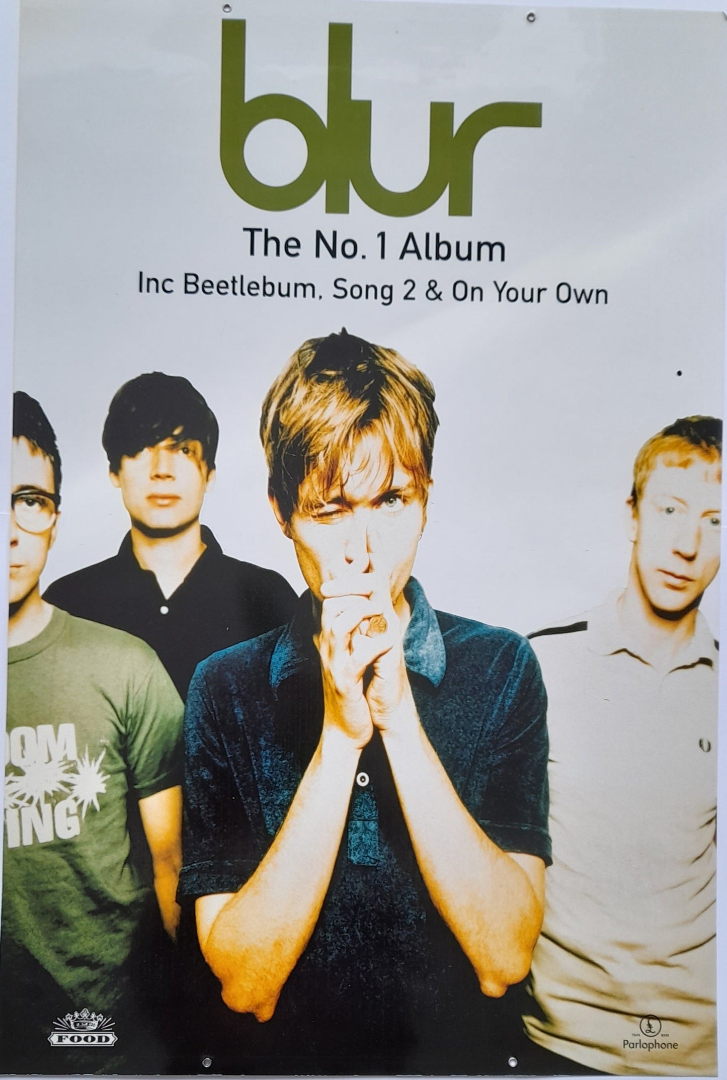 Supergrass In it for the Money /Blur - Blur Double Sided Poster - Music Poster Shop