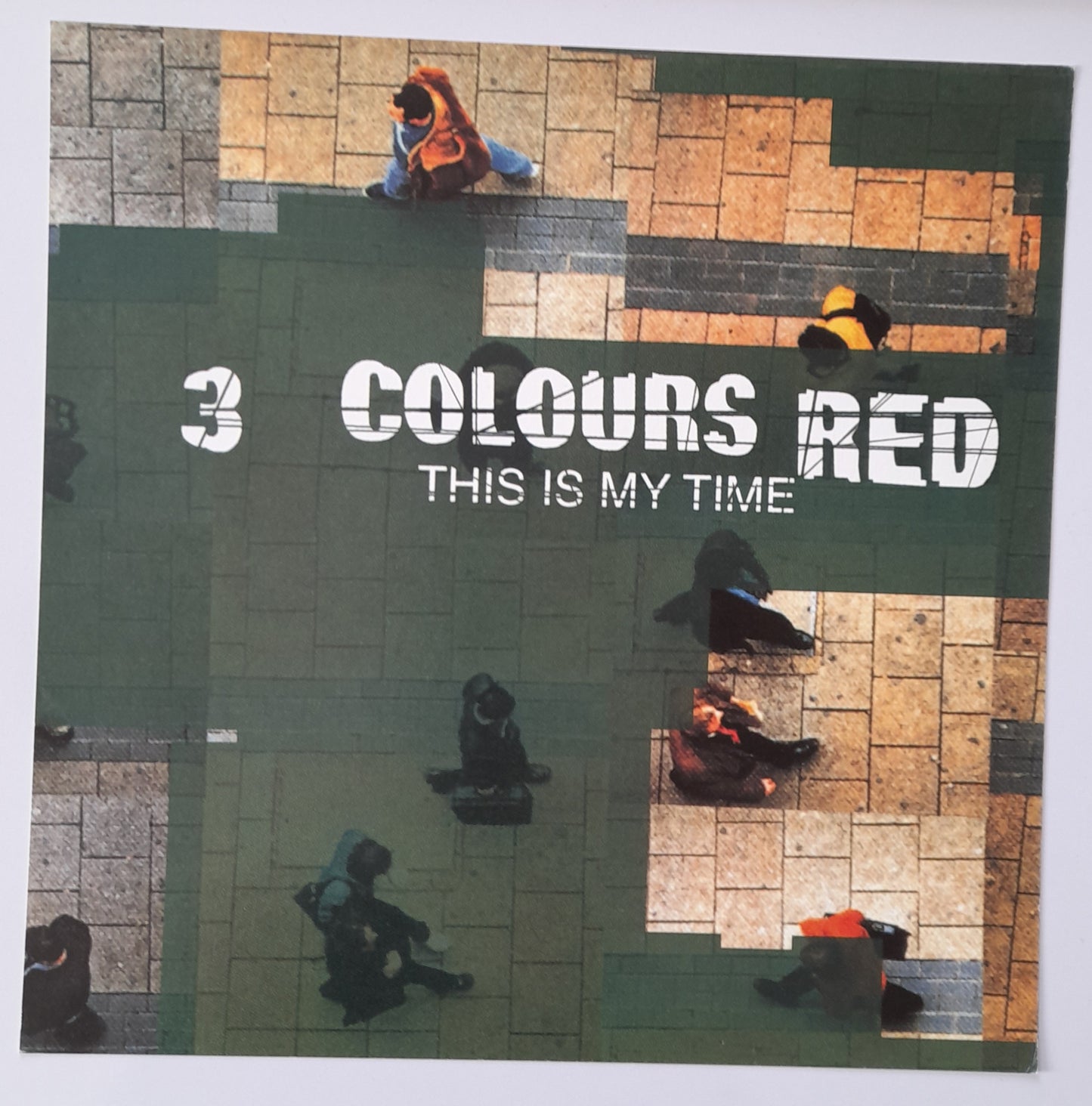 3 Colours Red - This Is My Time - Window Promo Card - Music Poster Shop