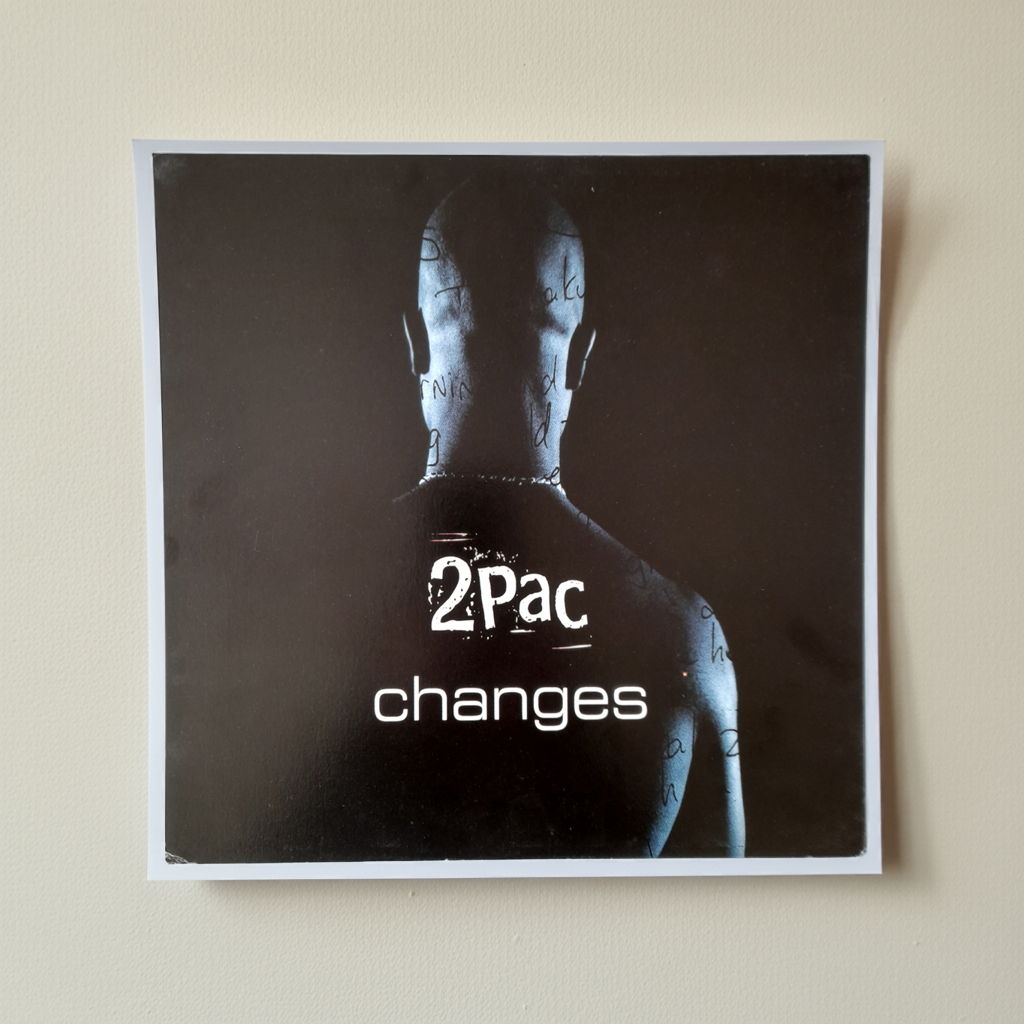 2Pac - Changes - Window Promo Card