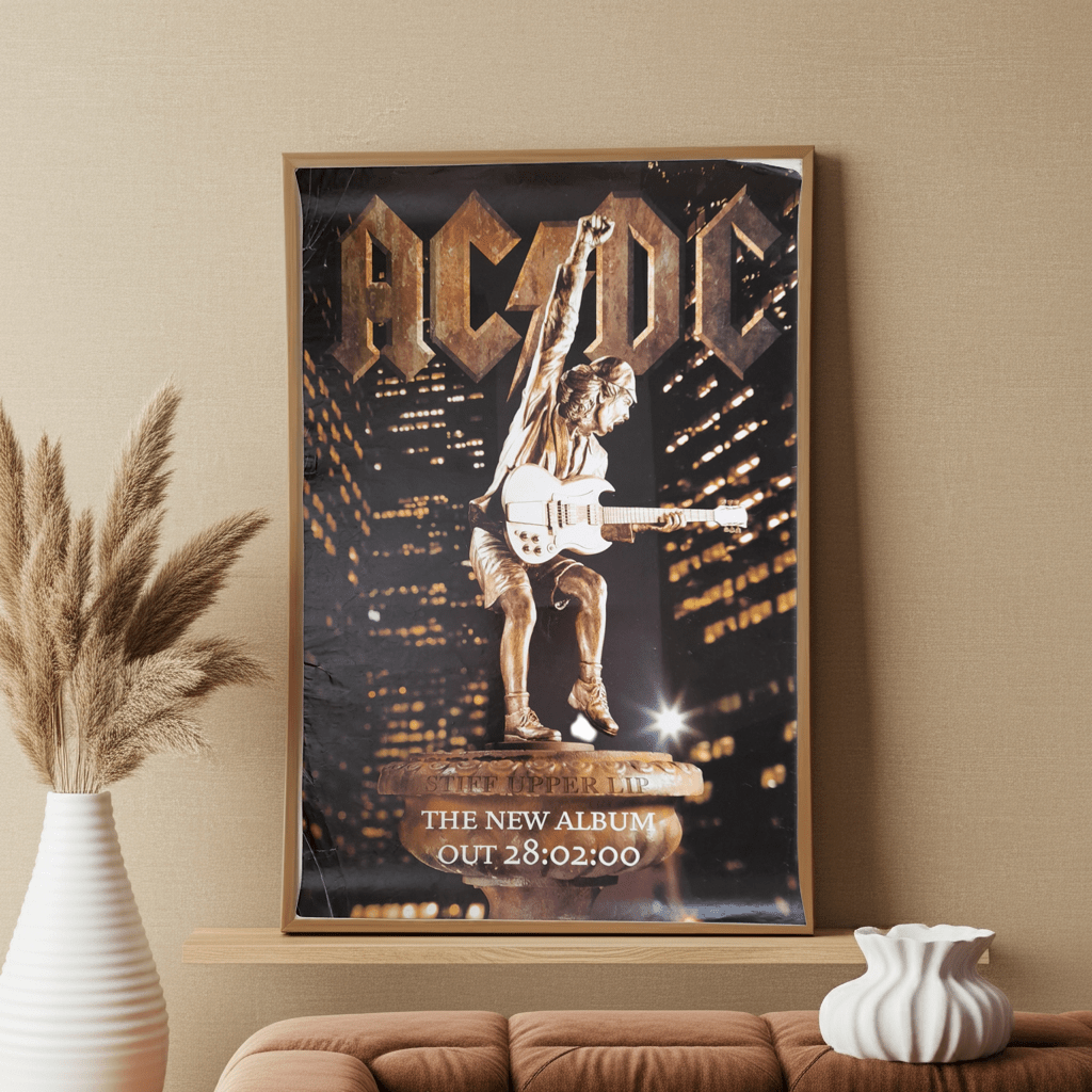 AC/DC Stiff Upper Lip Poster - Music Poster Shop