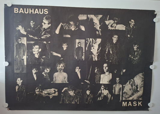 Bauhaus Peter Murphy The Mask 1981 Promo Poster