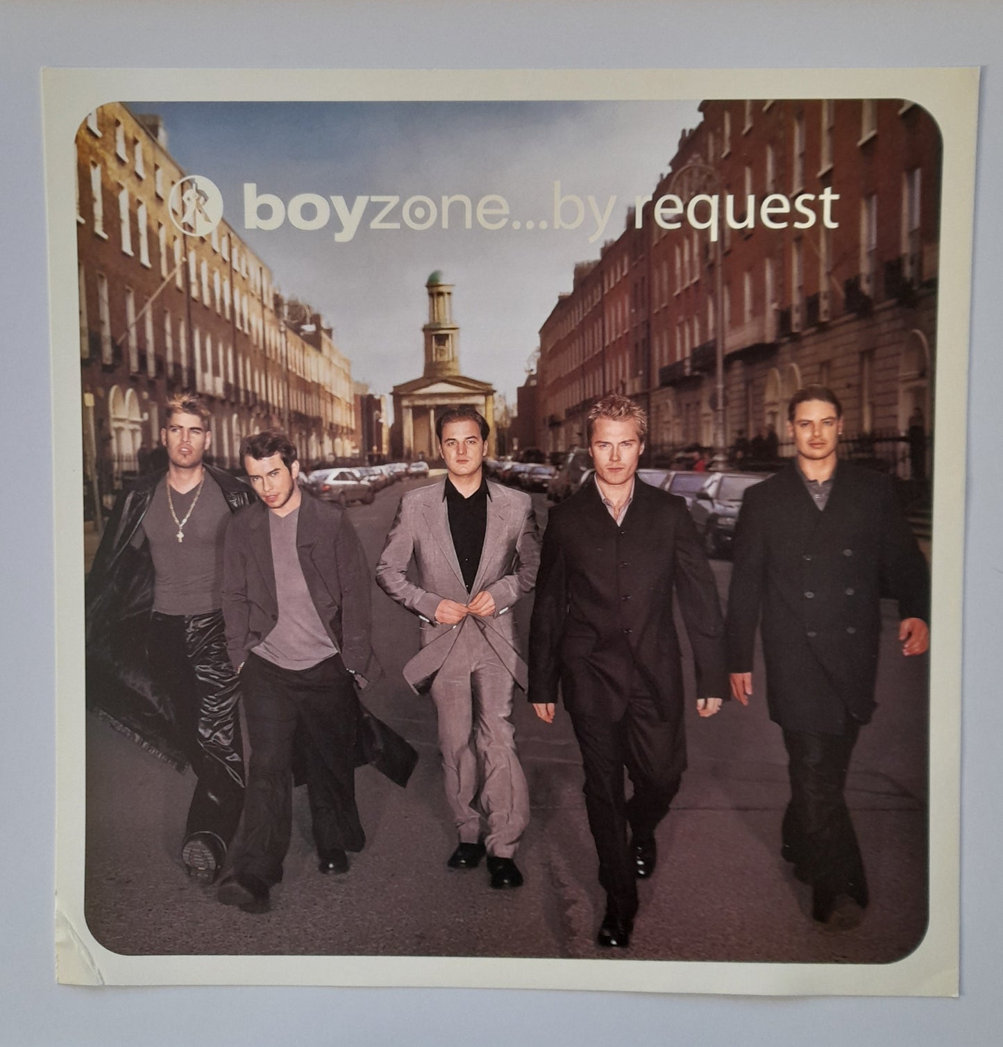 Boyzone - by request - Window Promo Card - Music Poster Shop