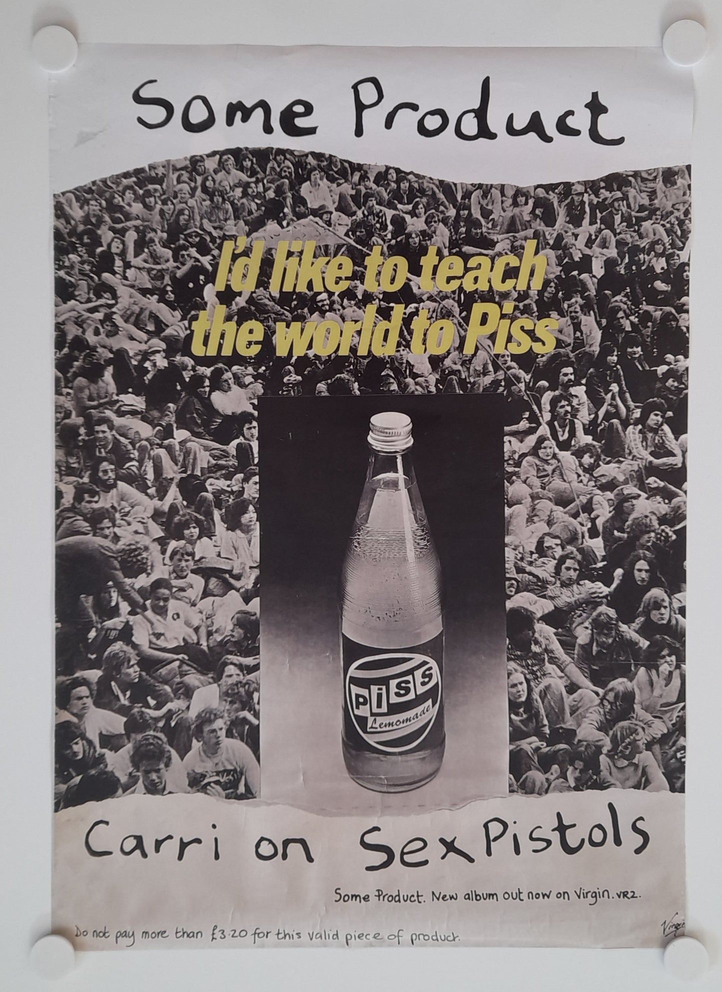 The Clash - Sex Pistols - Reproduction Poster - Music Poster Shop