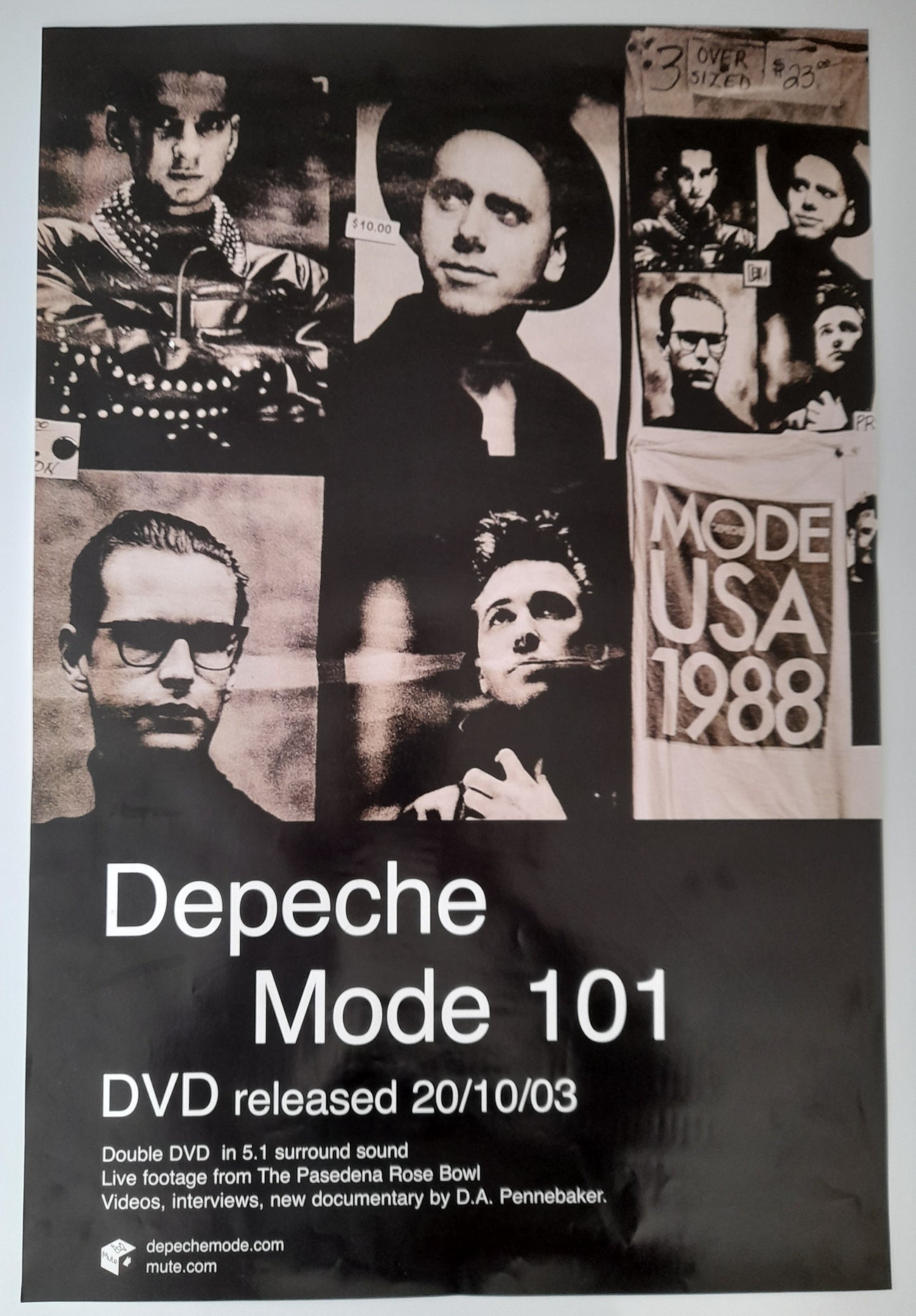 Depeche Mode 101 Promo Poster