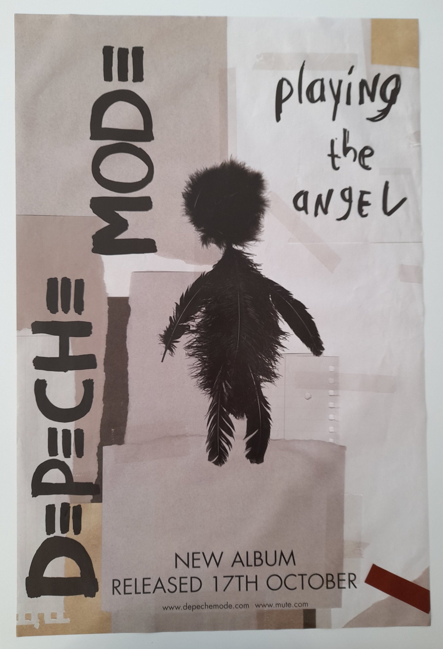 Depeche Mode Playing The Angel Poster - Music Poster Shop