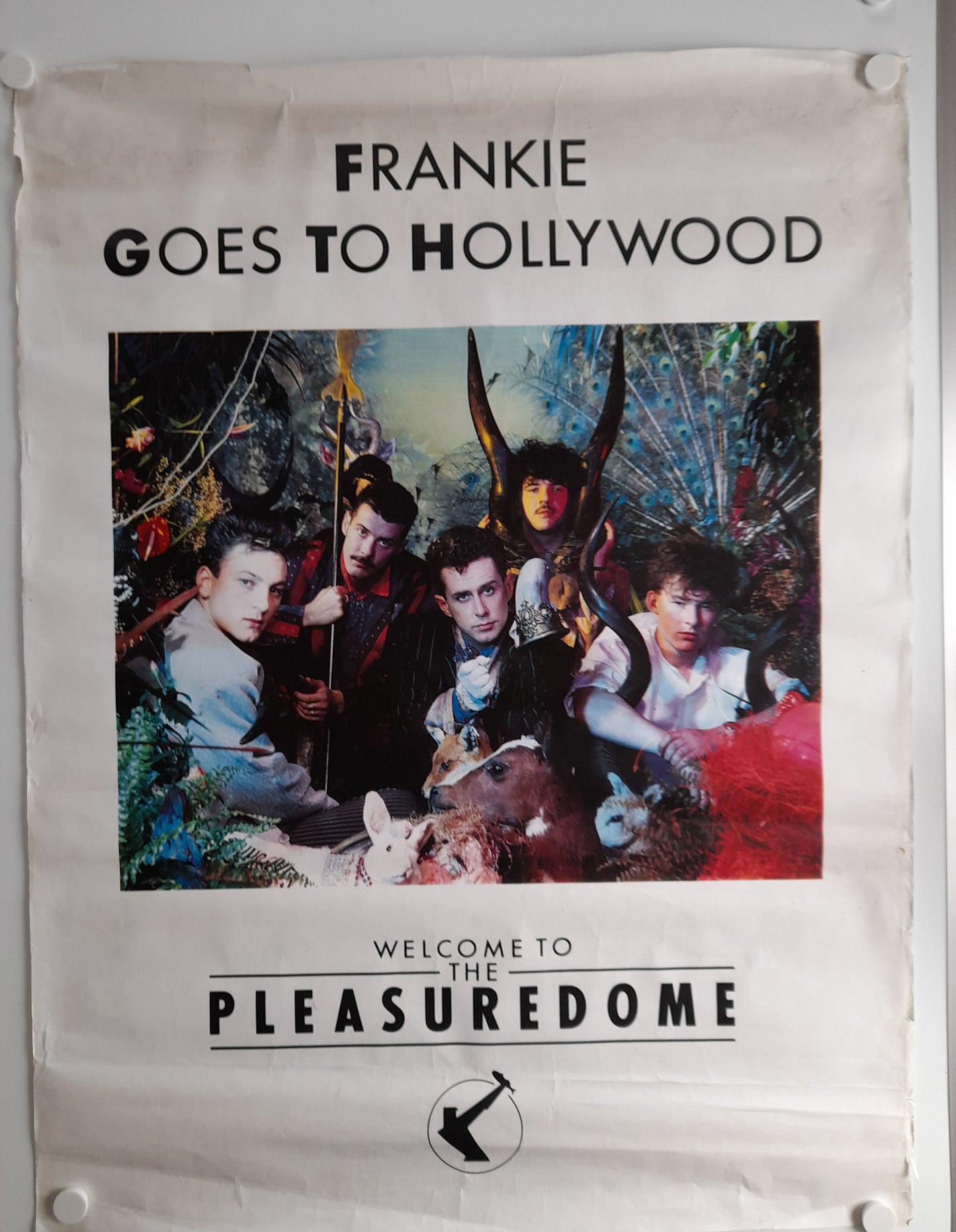 Frankie Goes To Hollywood - Welcome To The Pleasure Dome Promo Poster - Music Poster Shop