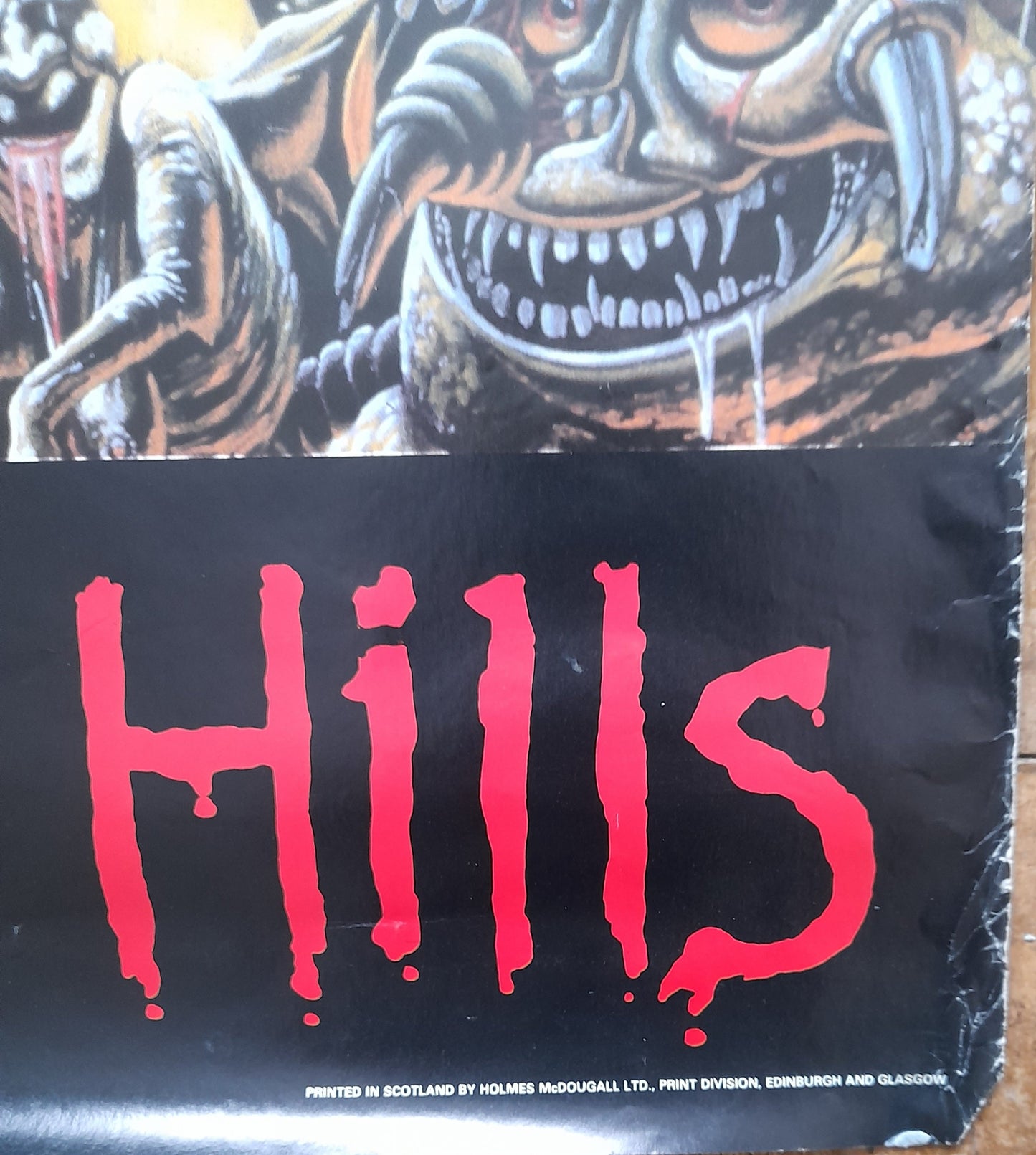 Iron Maiden Run To The Hills Promotional Poster - Music Poster Shop
