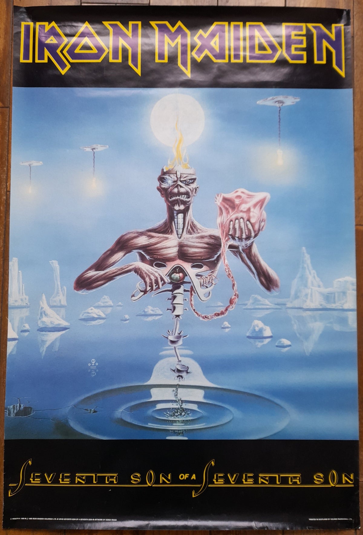 Iron Maiden - Poster Seventh Son Of A Seventh Son - Music Poster Shop