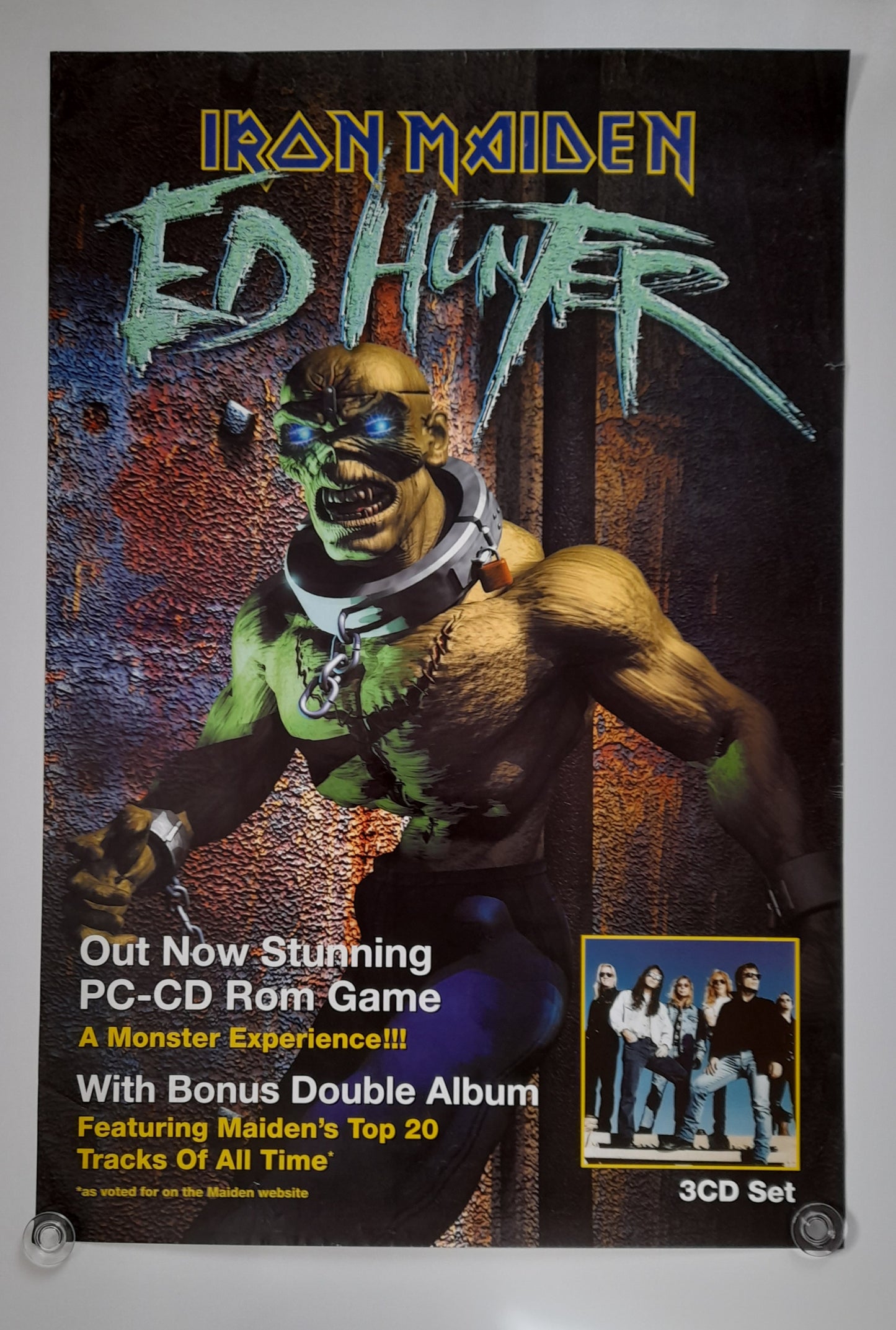 Iron Maiden - Ed Hunter Promo Poster 1999 - Music Poster Shop