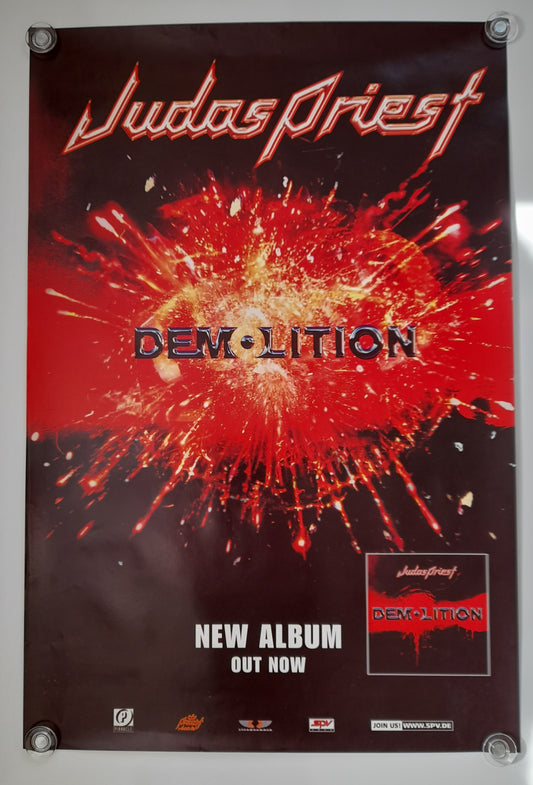 Judas Priest Poster - Demolition - Music Poster Shop