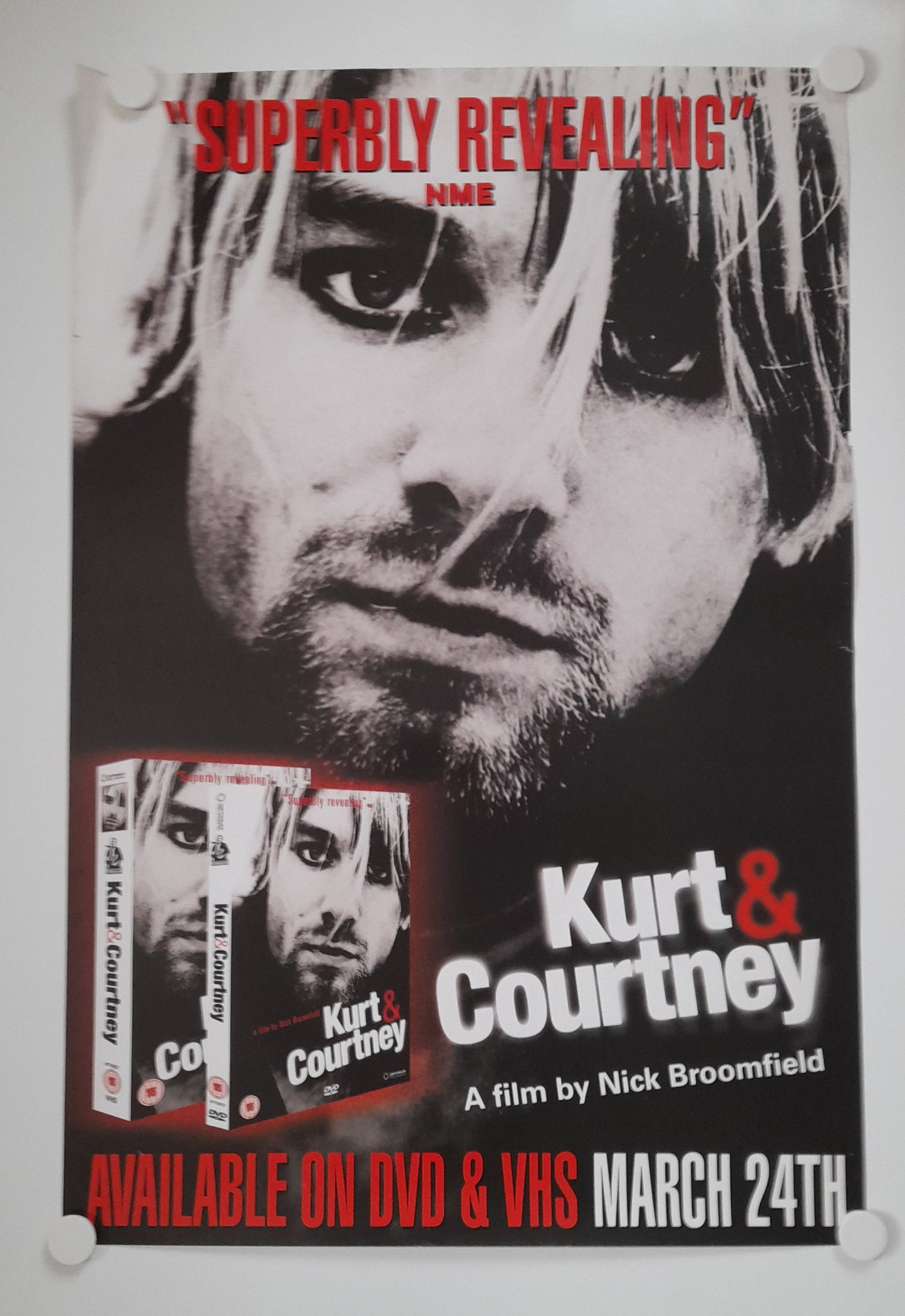 Kurt & Courtney - Poster for Kurt Cobain Documentary VHS/DVD