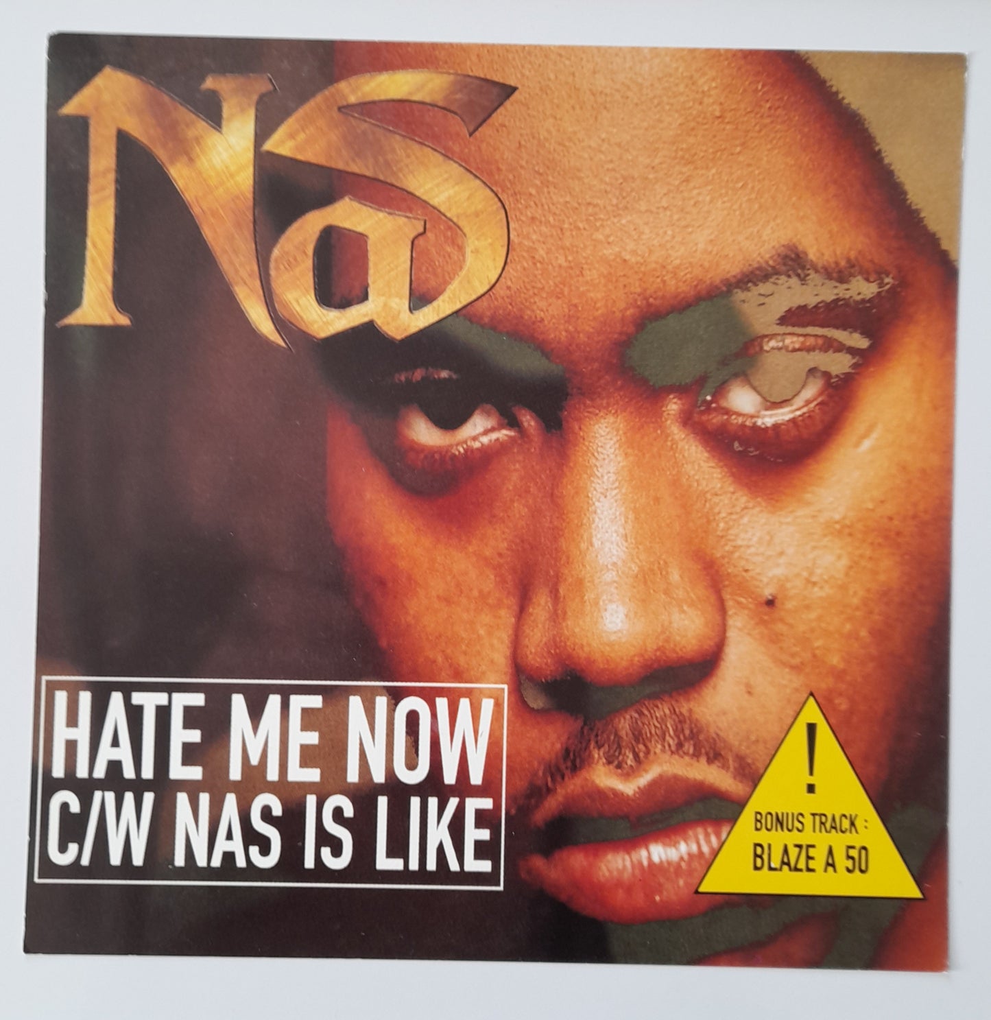 Nas - Hate Me Now - Window Promo Card