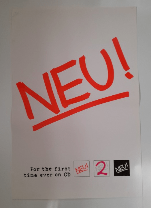 Neu! - Poster Neu! 2 Album - Music Poster Shop