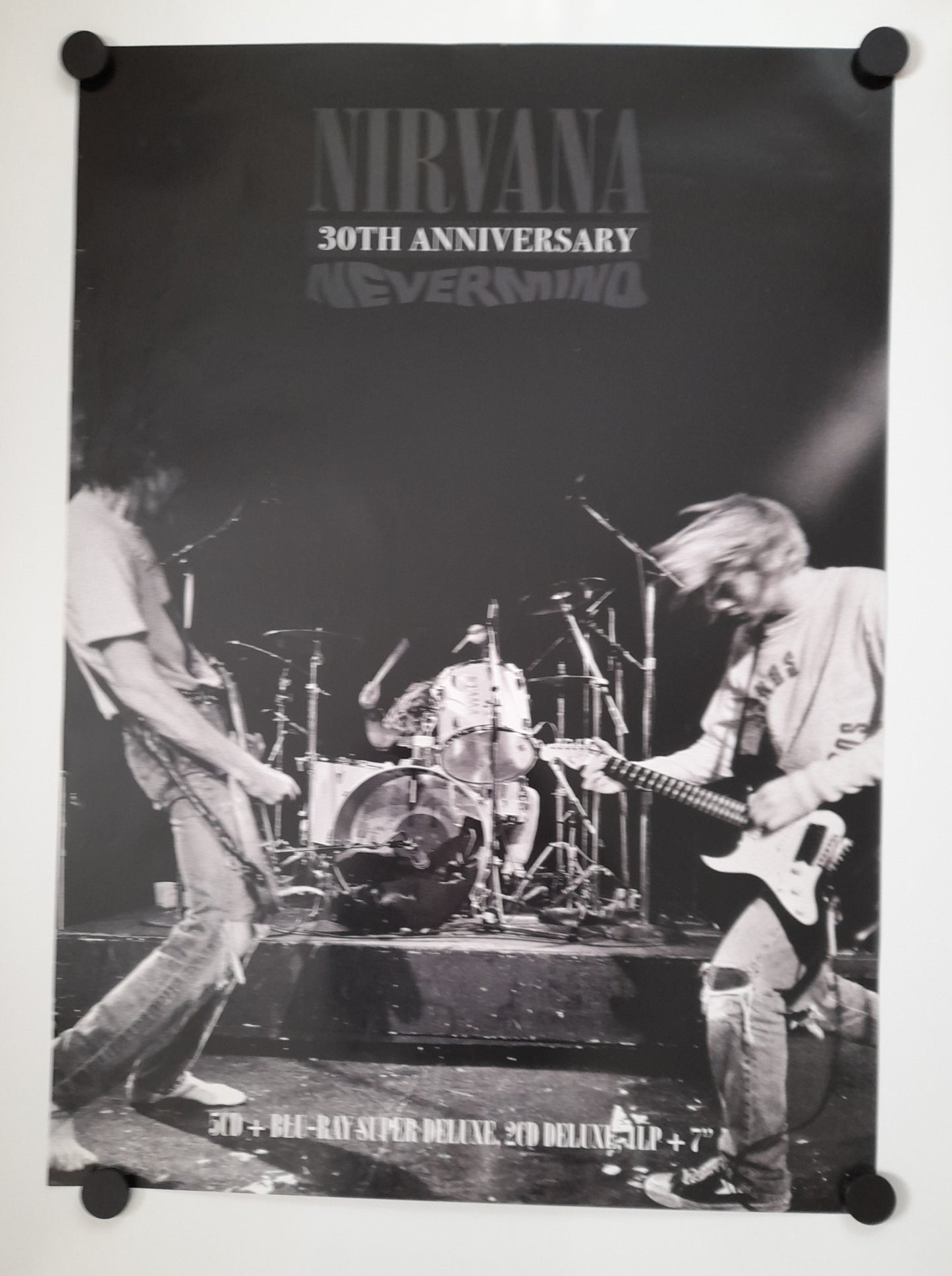 Nirvana 30th Anniversary Nevermind Promo Poster - Music Poster Shop
