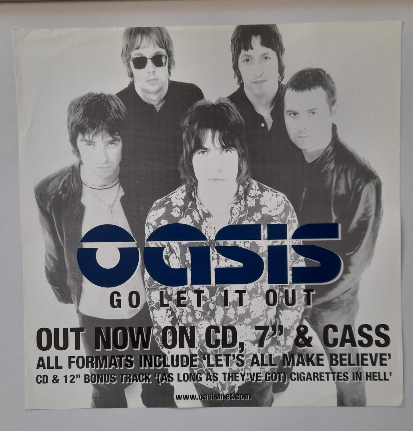 Oasis - Go Let It Out - Mini Poster