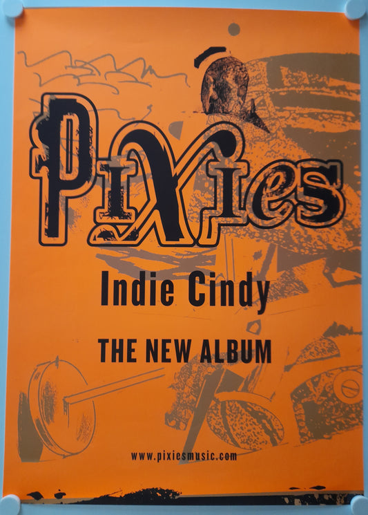 Pixies - Indie Cindy Album Promo Poster - Music Poster Shop