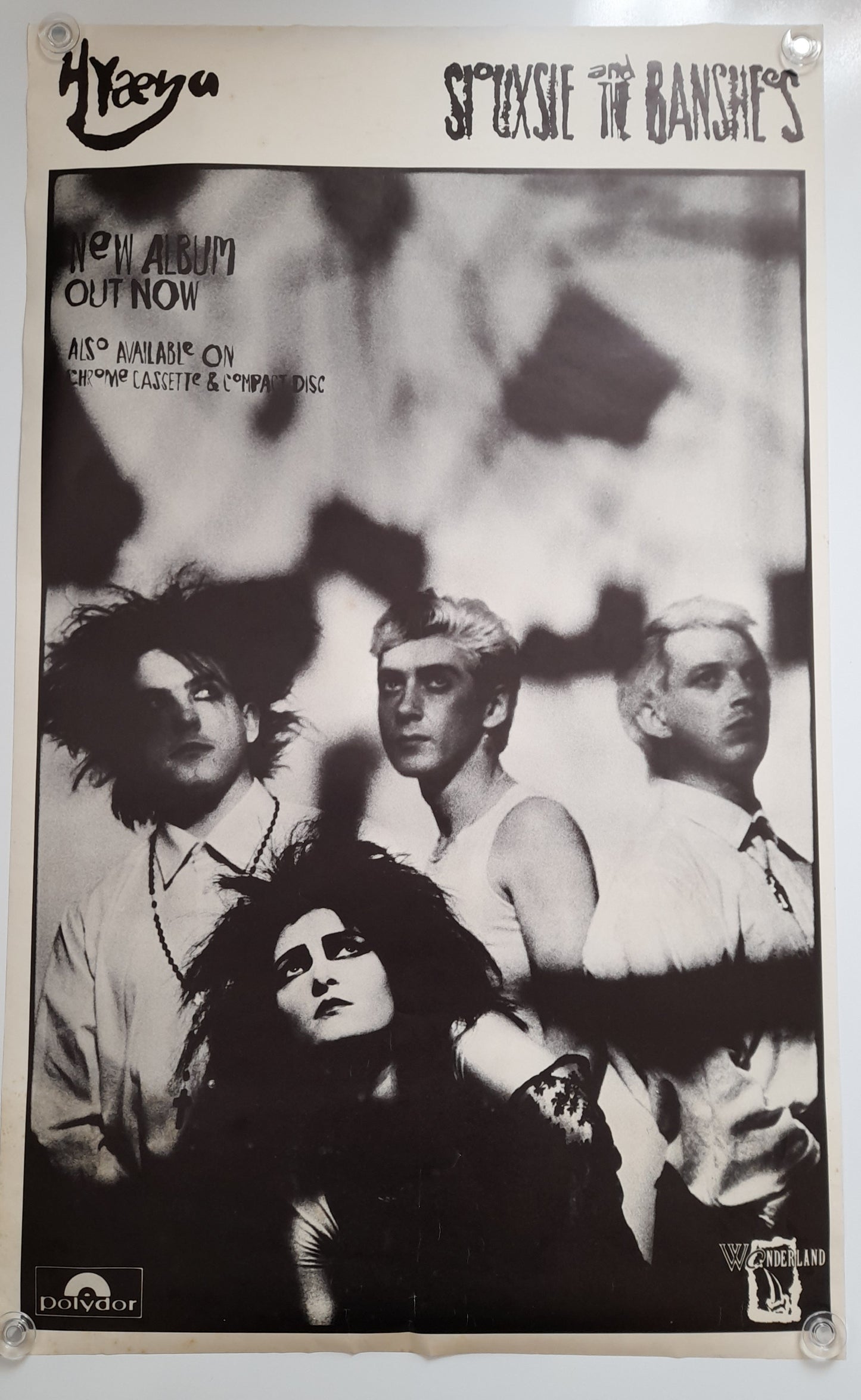 Siouxsie and The Banshees Hyanea Promo Poster - Music Poster Shop