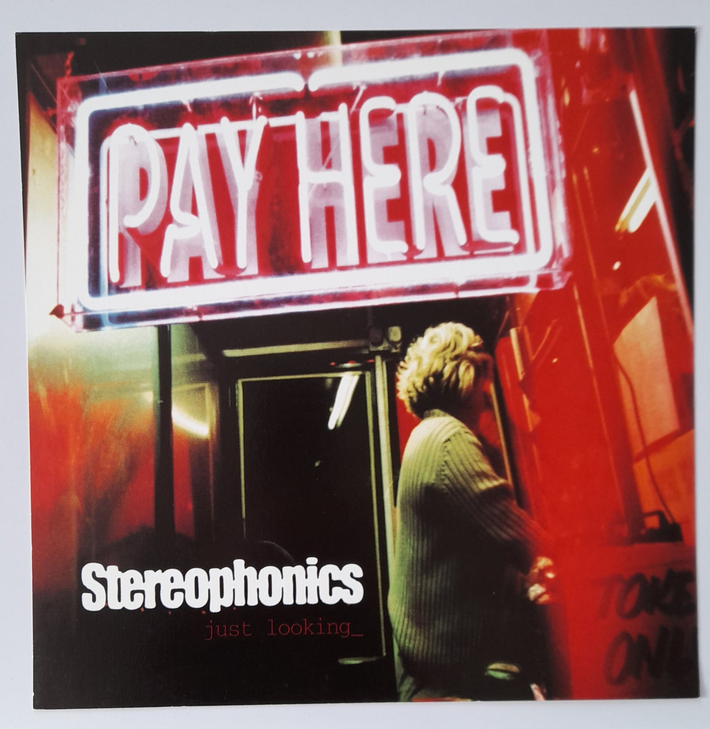 Stereophonics - Just Looking - Window Promo Card