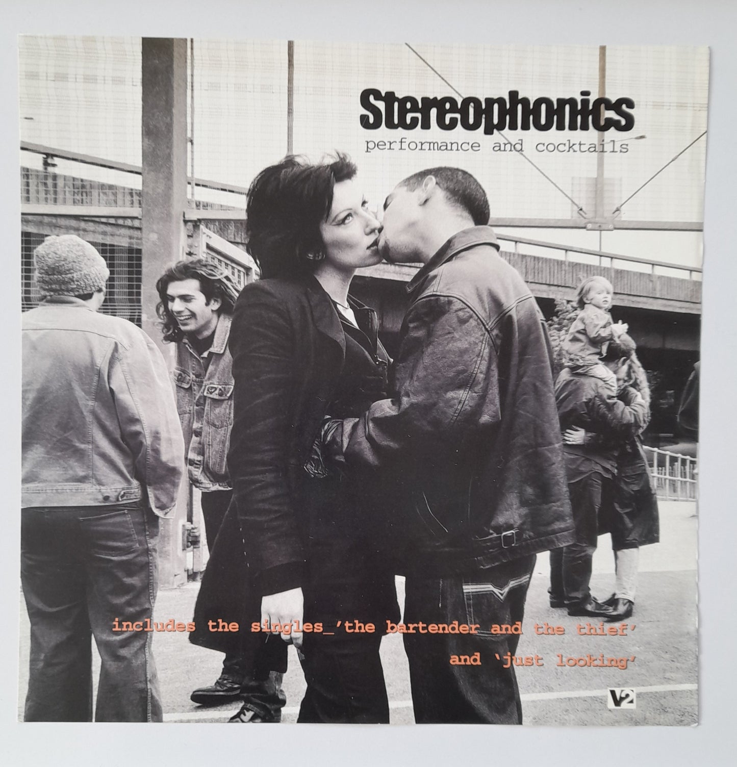 Stereophonics - Performance and Cocktails - Window Promo Card