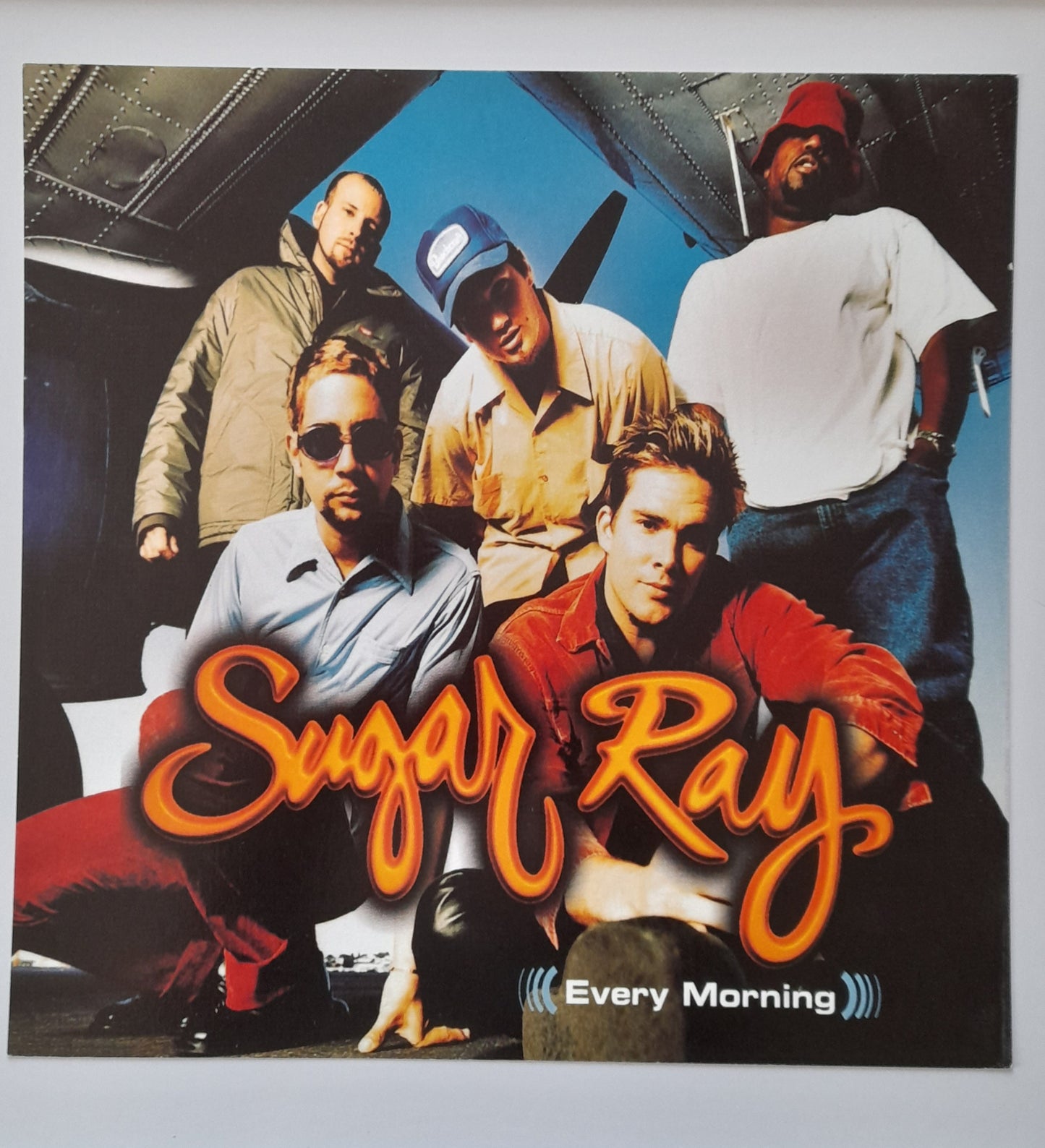 Sugar Ray Every Morning Single Window Record Company Promo Card.