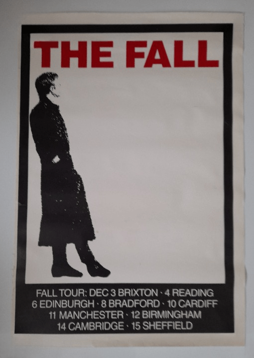 The Fall Rare Original 1990 Tour Poster - Music Poster Shop