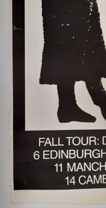 The Fall Rare Original 1990 Tour Poster - Music Poster Shop