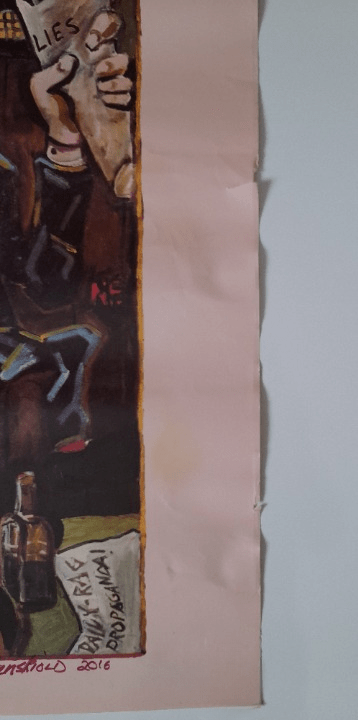 The Fall Perverted by Language Tour 1983 Poster - Music Poster Shop