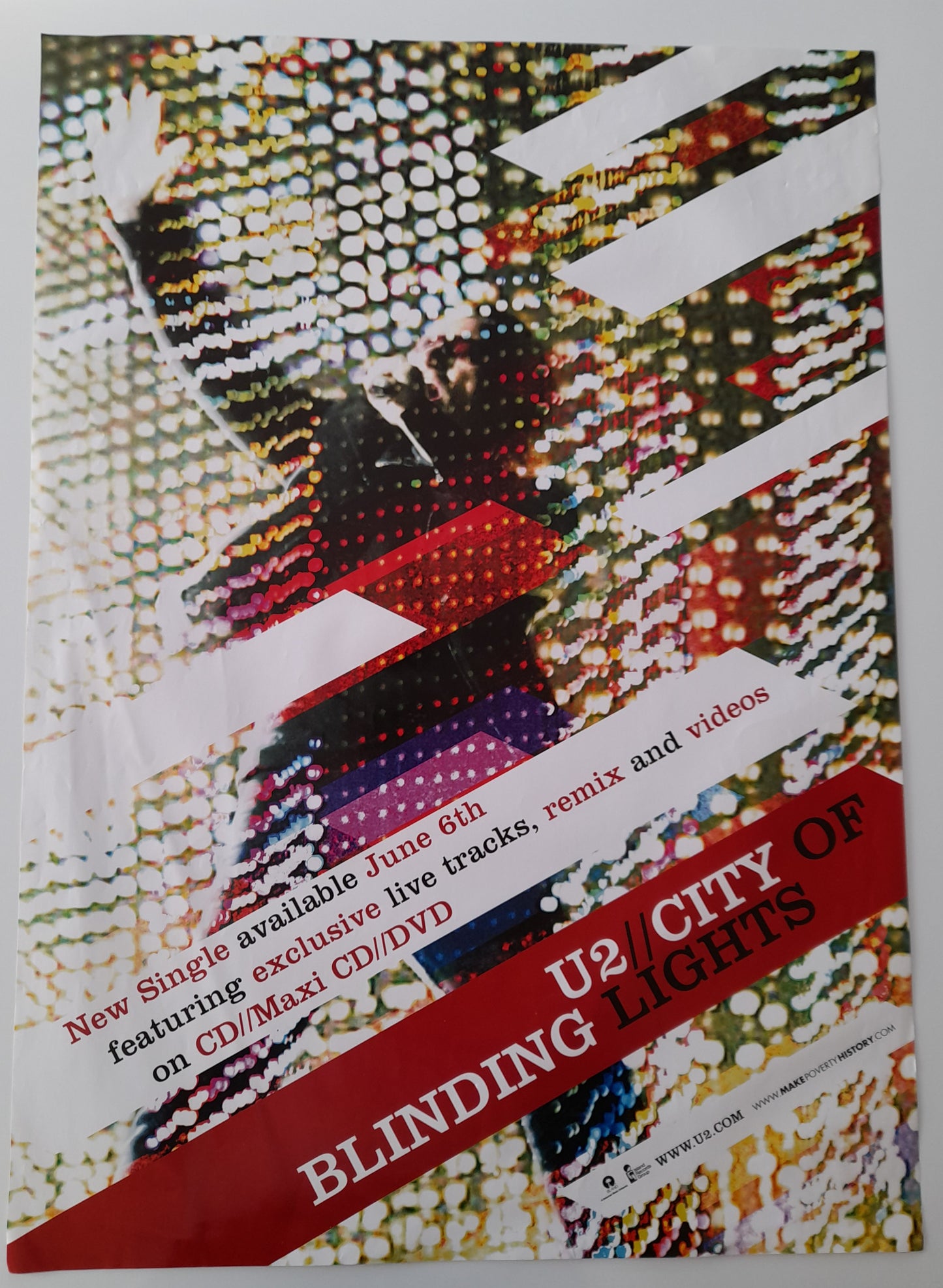 U2 City of Blinding Lights Promo Poster