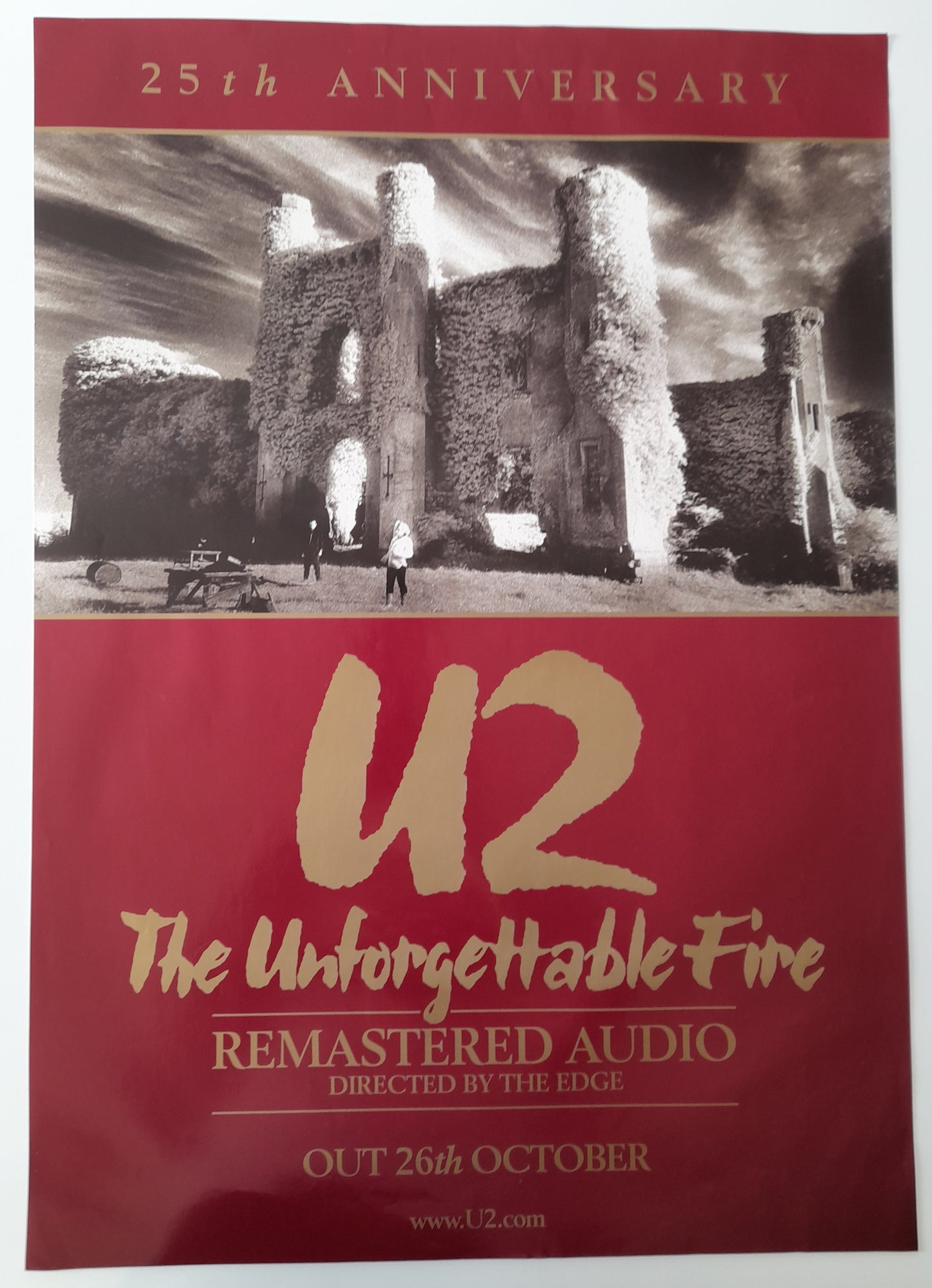 U2 The Unforgettable Fire Promo Poster