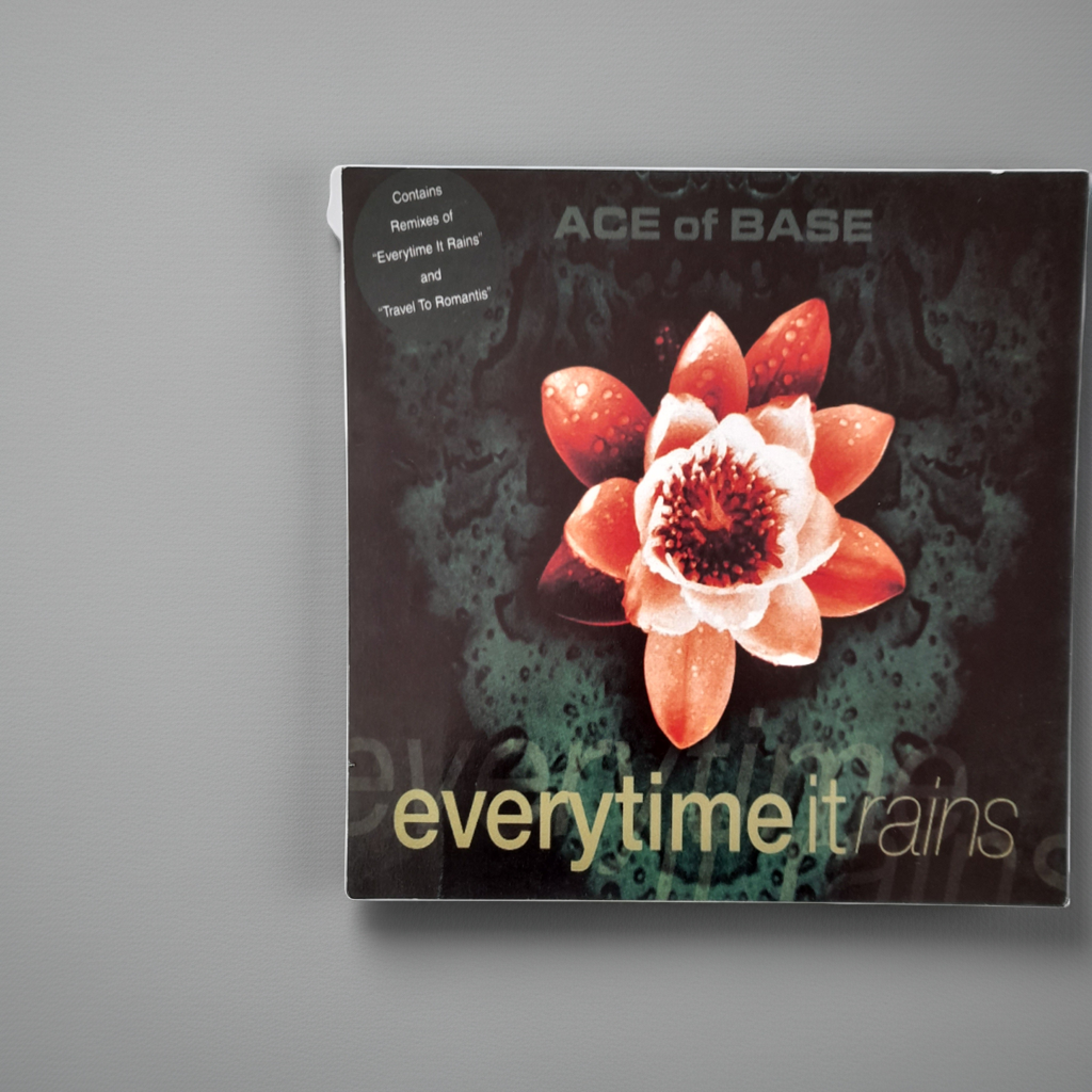 Ace of Base - Everytime It Rains- Window Promo Card