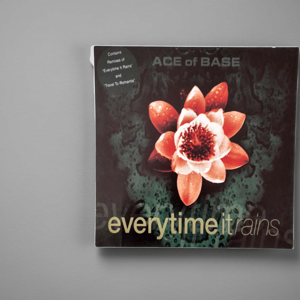 Ace of Base - Everytime It Rains - Window Promo Card - Music Poster Shop