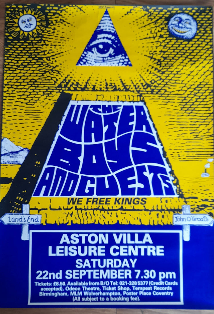 The Waterboys Concert Poster