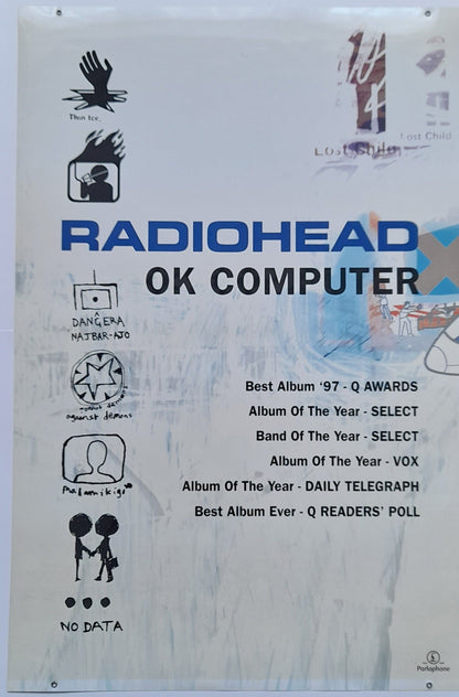 Radiohead Ok Computer Double Sided Poster