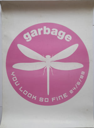 Garbage - You Look So Fine single UK Promotional Poster