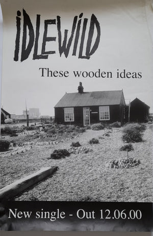 Idlewild These Wooden Ideas Single Promo Poster 2000