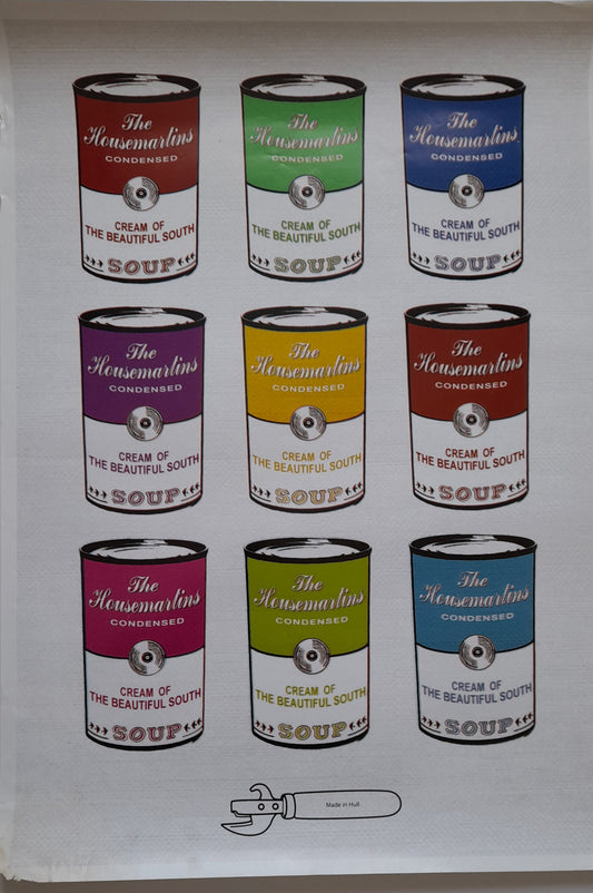 The Housemartins and The Beautiful South Soup Album UK Promotional Poster