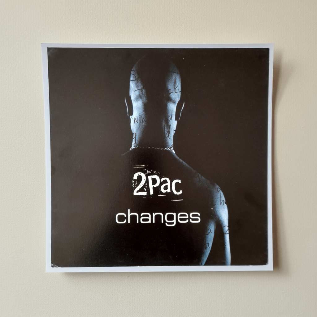 2Pac - Changes - Window Promo Card - Music Poster Shop
