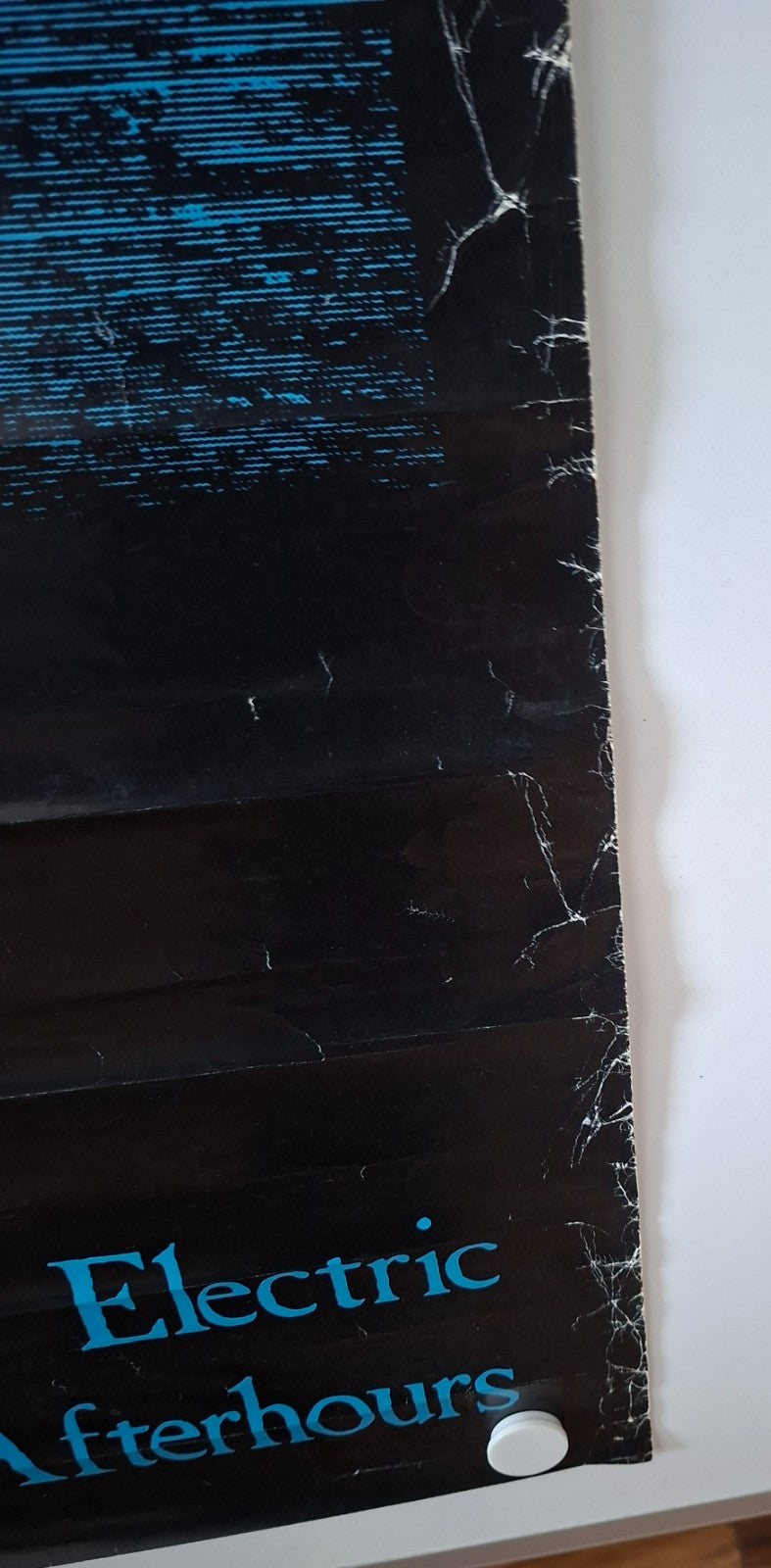 Rare Sisters of Mercy Original Body and Soul Record Shop Promo Poster