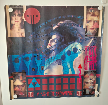 Siouxsie and the Banshees Original A Kiss in the Dreamhouse Promo Poster