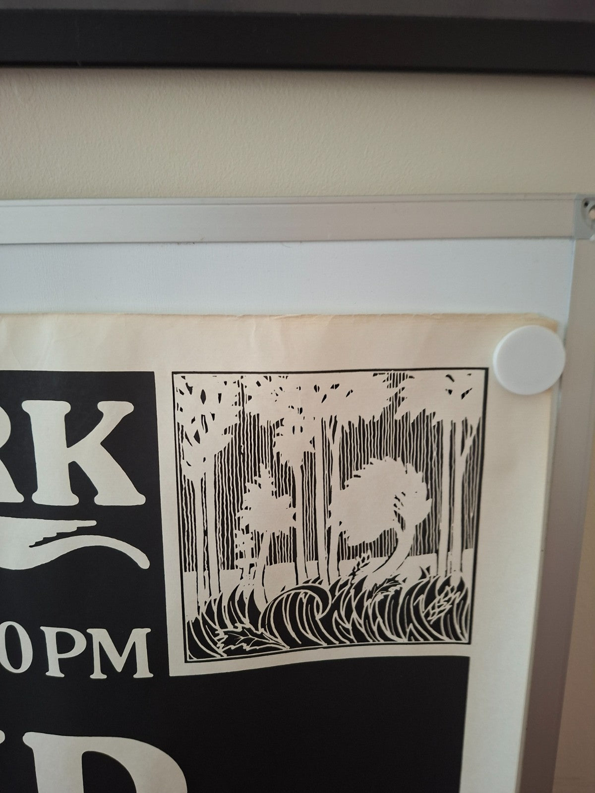 Pink Floyd Rare Original Large 1st Print July 1975 Knebworth Park Poster