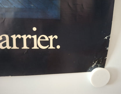 Peter Murphy Bauhaus Maxell Tapes Break The Sound Barrier Rare Punk Poster