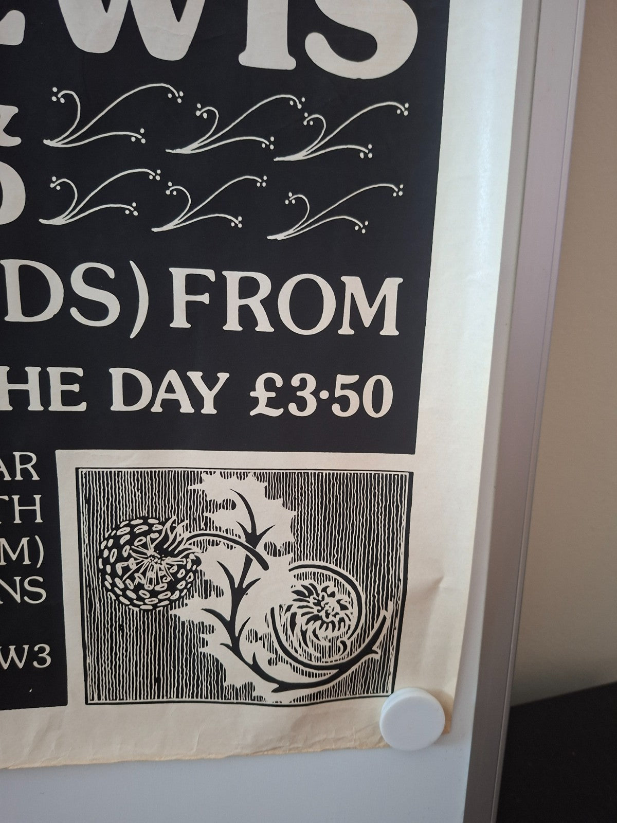 Pink Floyd Rare Original Large 1st Print July 1975 Knebworth Park Poster