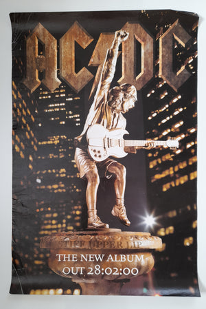 AC/DC Stiff Upper Lip 2000 Promotional Album Poster