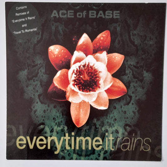 Ace of Base - Everytime It Rains-  Window Promo Card