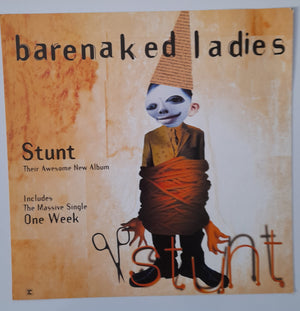Barenaked Ladies - Stunt - Window Promo Card