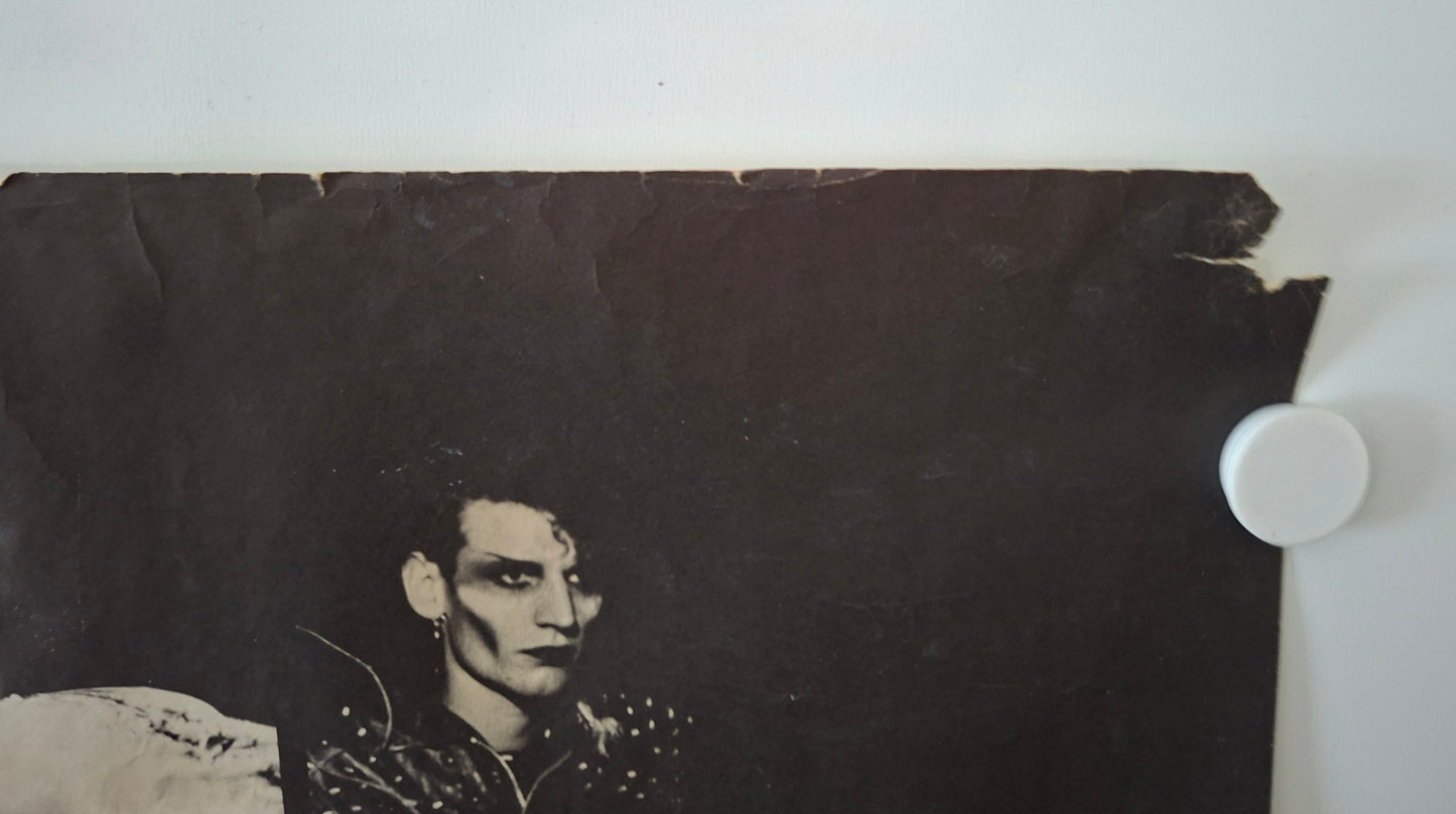 Bauhaus Peter Murphy The Mask 1981 Promo Poster