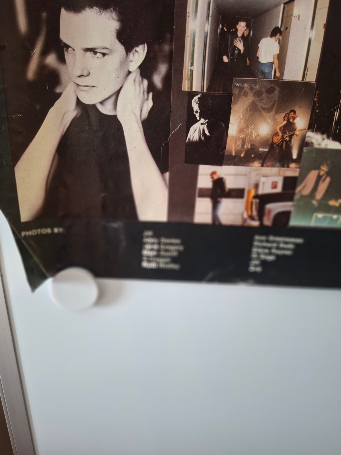 Bauhaus Peter Murphy Collage Photos 1980s Poster