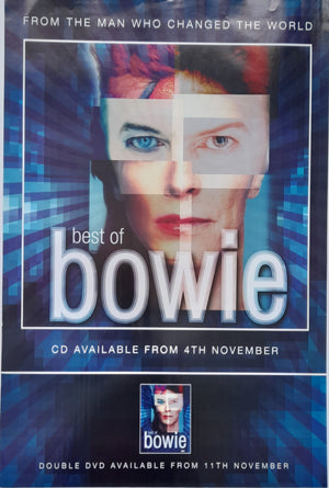 David Bowie The Man Who Changed the World Promo Poster 2002