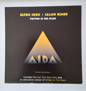 Elton John/Leann Rimes Aida Window Card