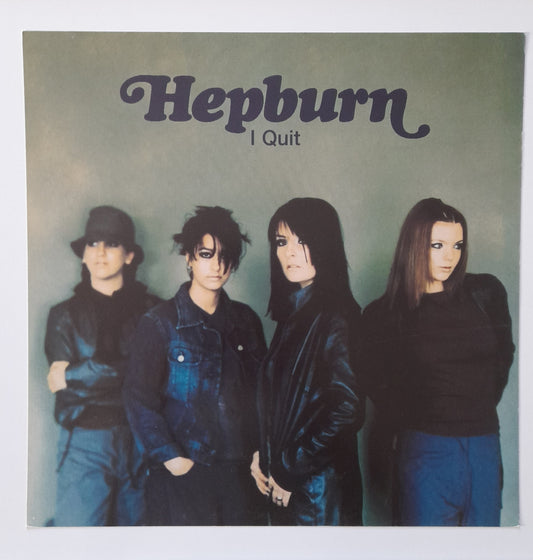 Hepburn - I quit - Window Promo Card